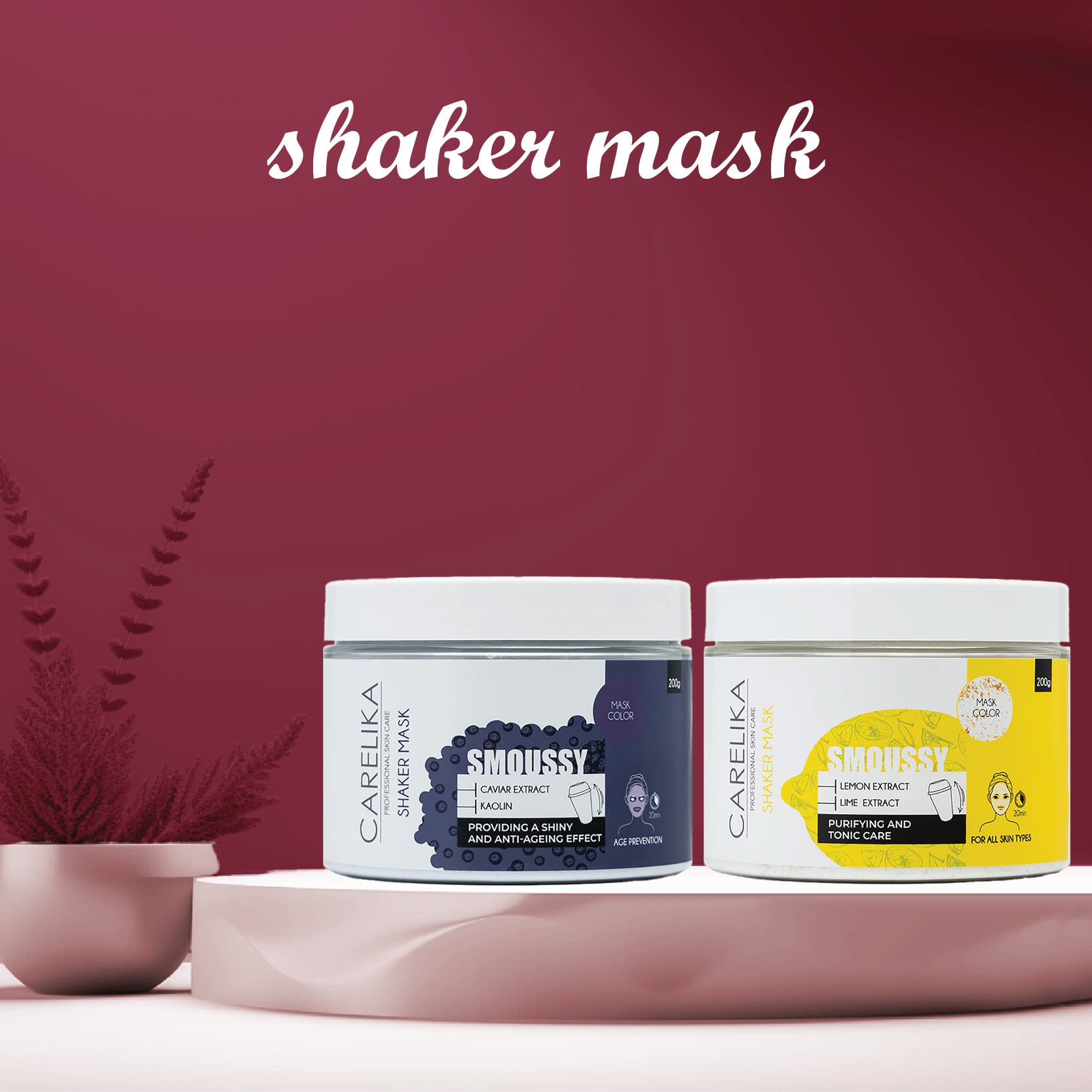 Shaker Masks Smoussy