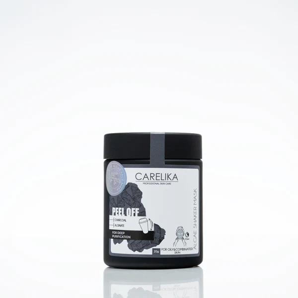 Shaker Peel Off Mask Charcoal