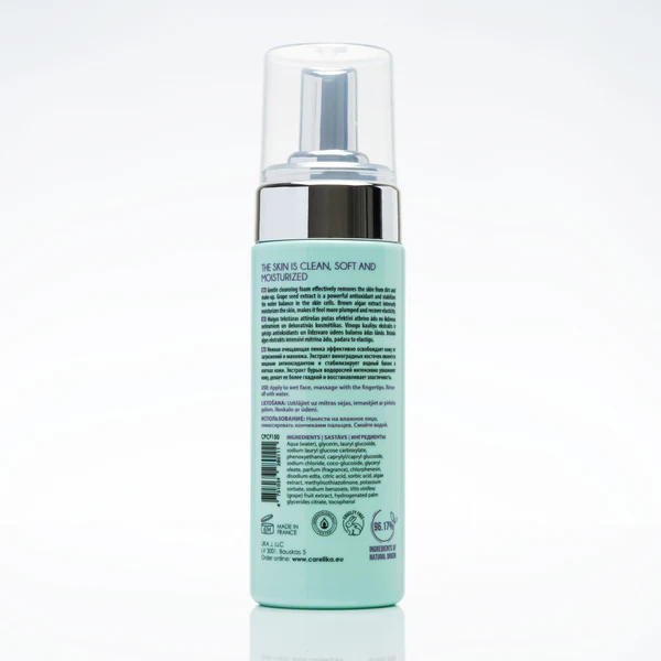Carelika Cleansing Mousse With Grape Seed