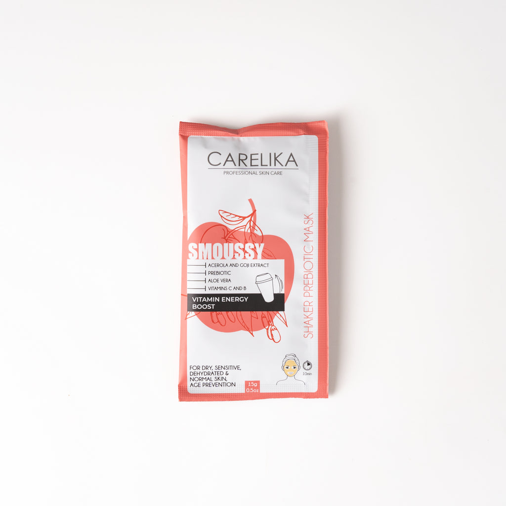 Carelika Shaker Prebiotic Smoussy Mask Acerola And Goji