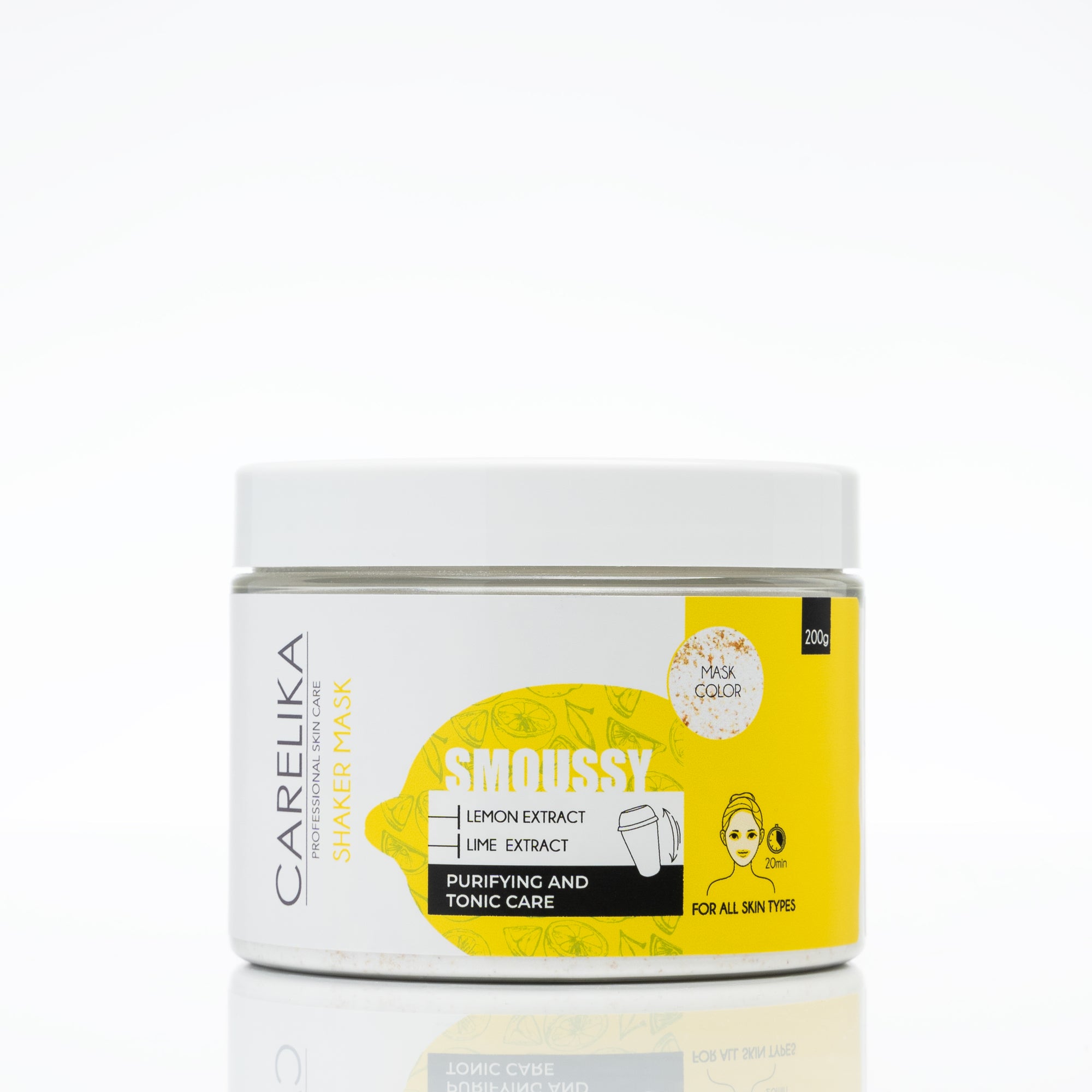 Carelika Shaker Mask Smoussy Lemon-Lime.