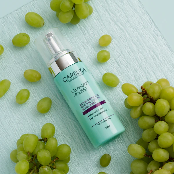 Carelika Cleansing Mousse With Grape Seed