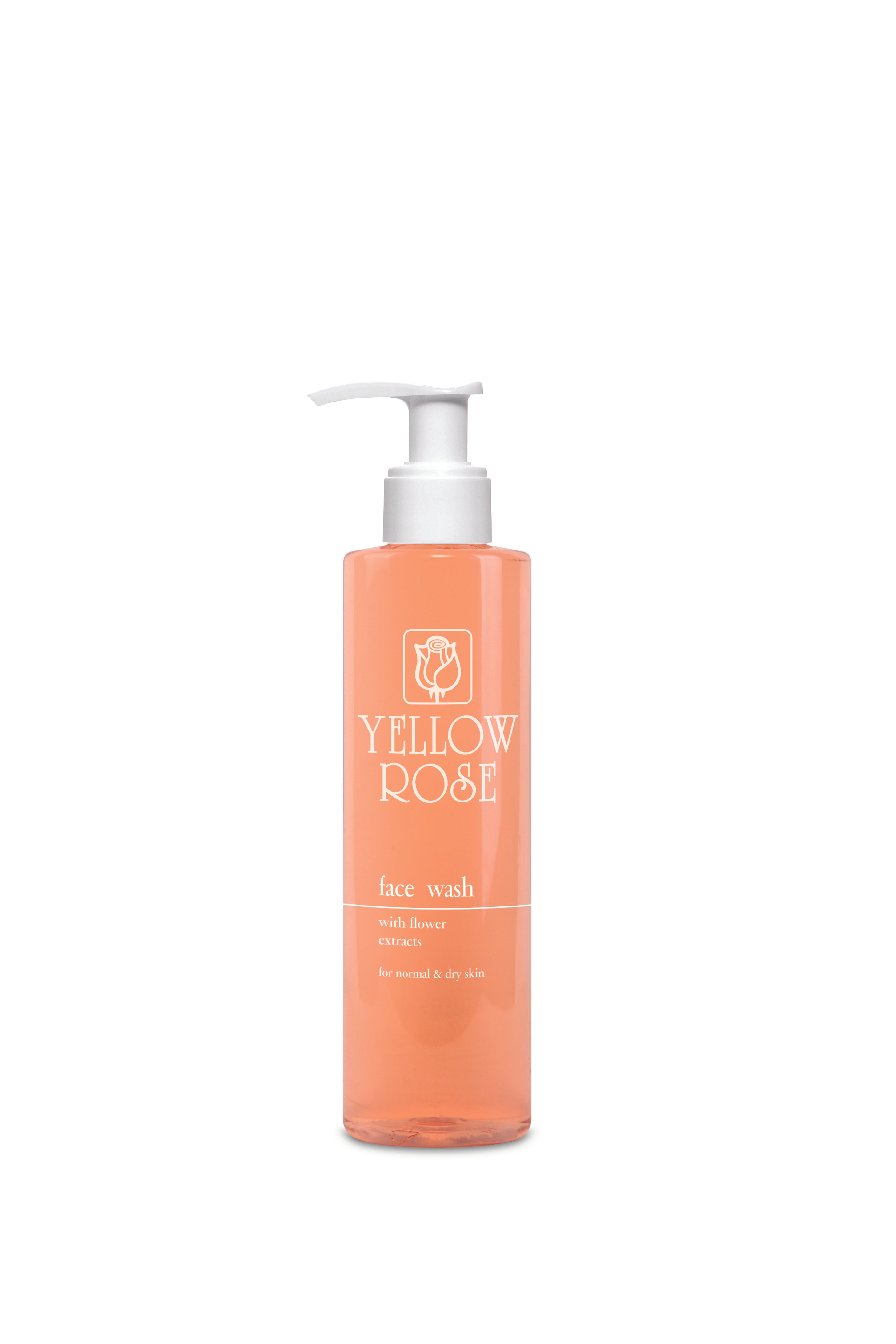 FACE WASH with flower extracts
