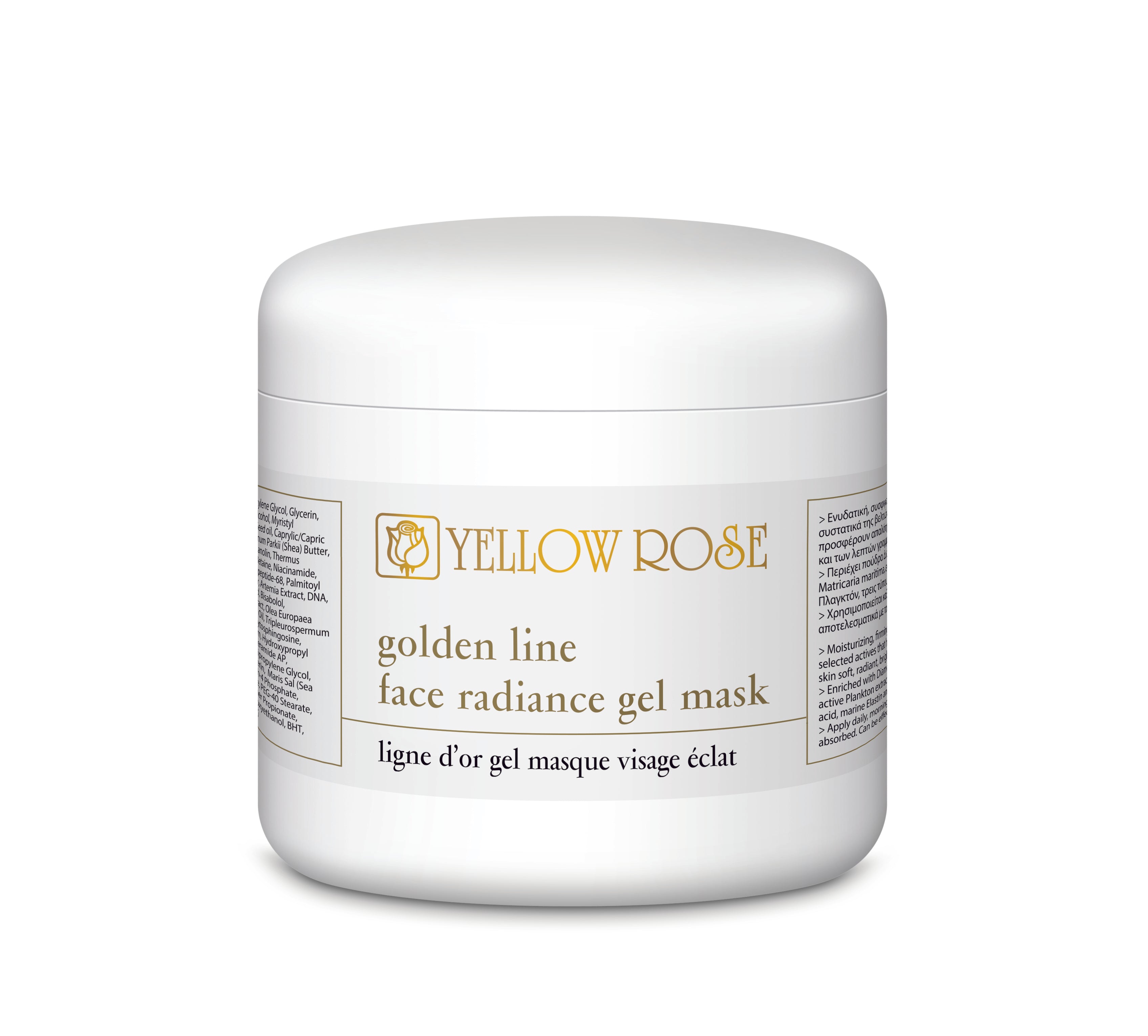 GOLDEN LINE FACE RADIANCE GEL MASK