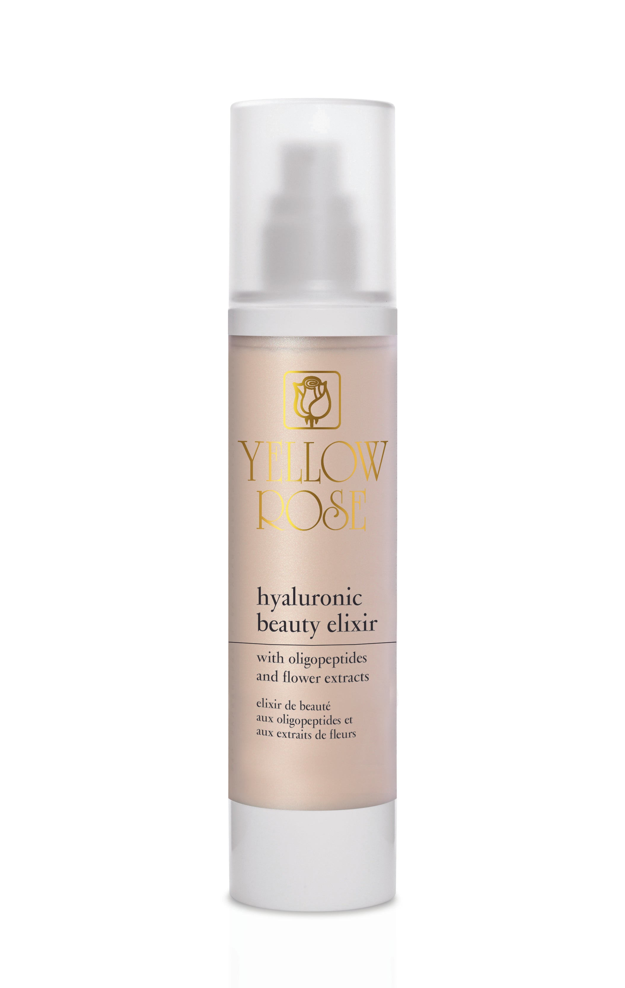HYALURONIC BEAUTY ELIXIR with Oligopeptides and Flower Extracts