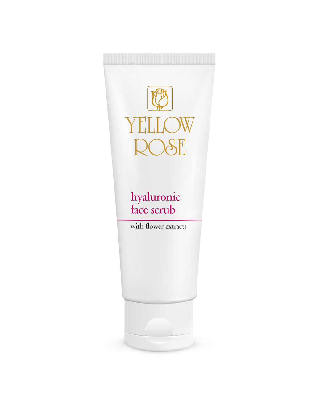 HYALURONIC FACE SCRUB with Flower extracts