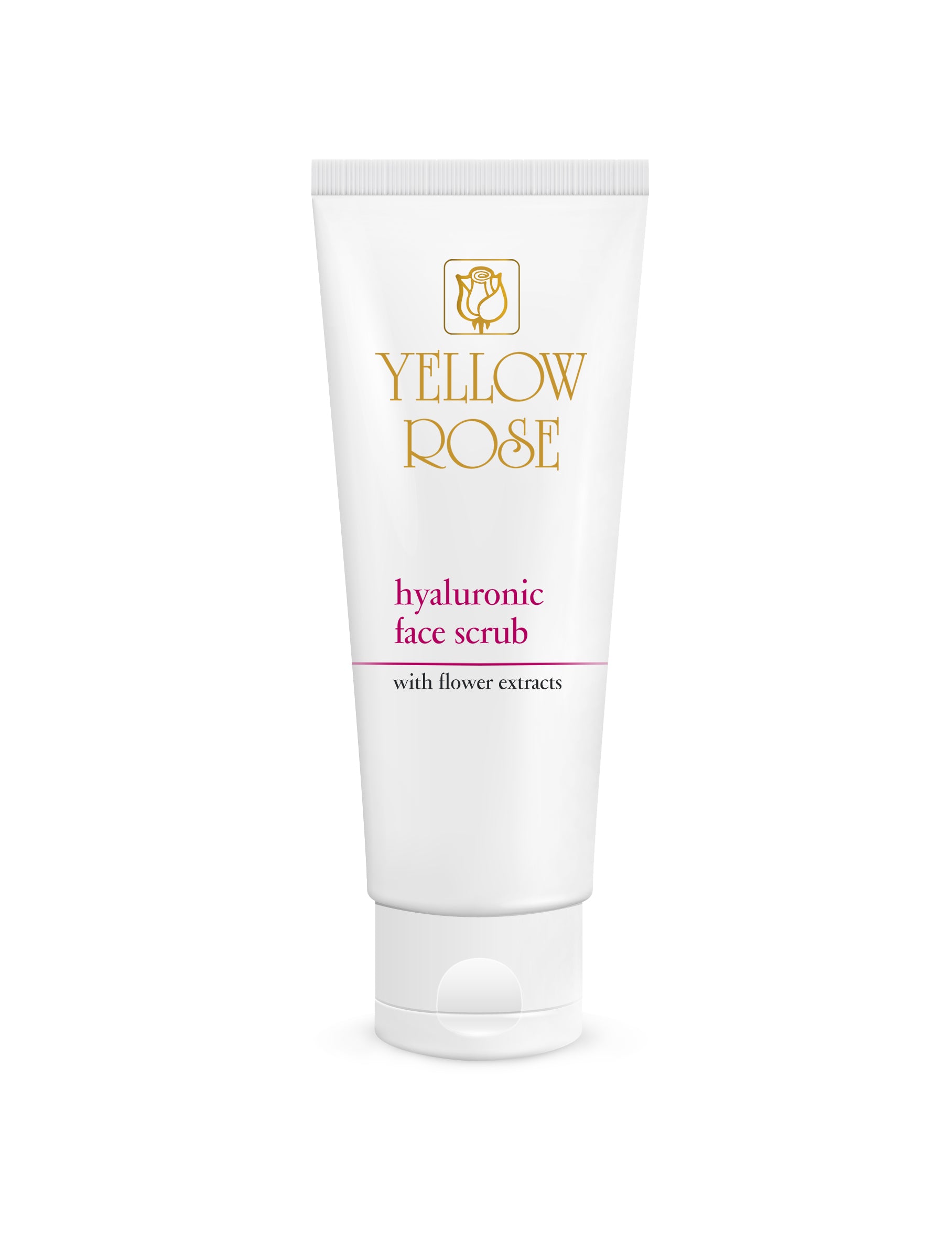 HYALURONIC FACE SCRUB with Flower extracts