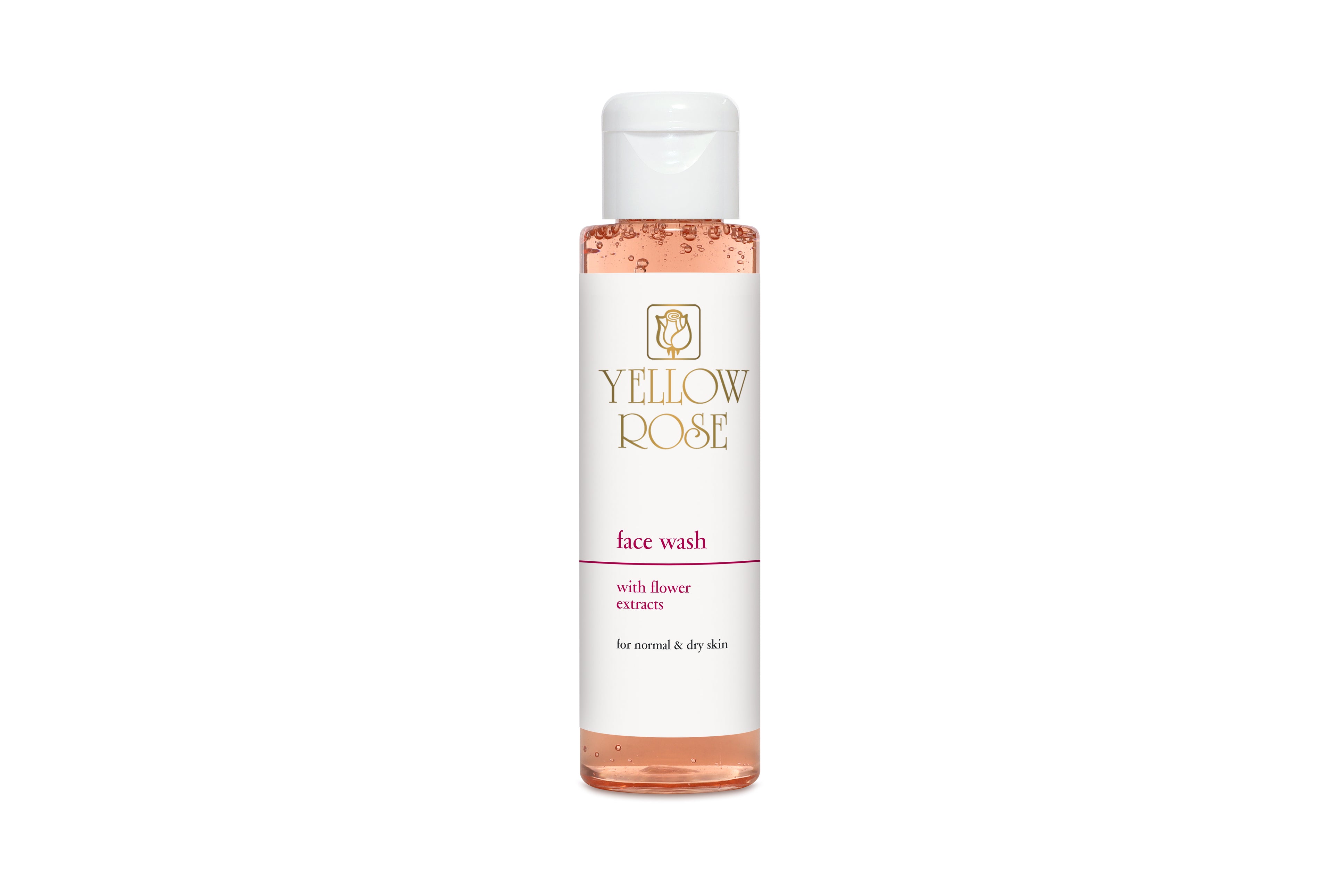 FACE WASH with flower extracts