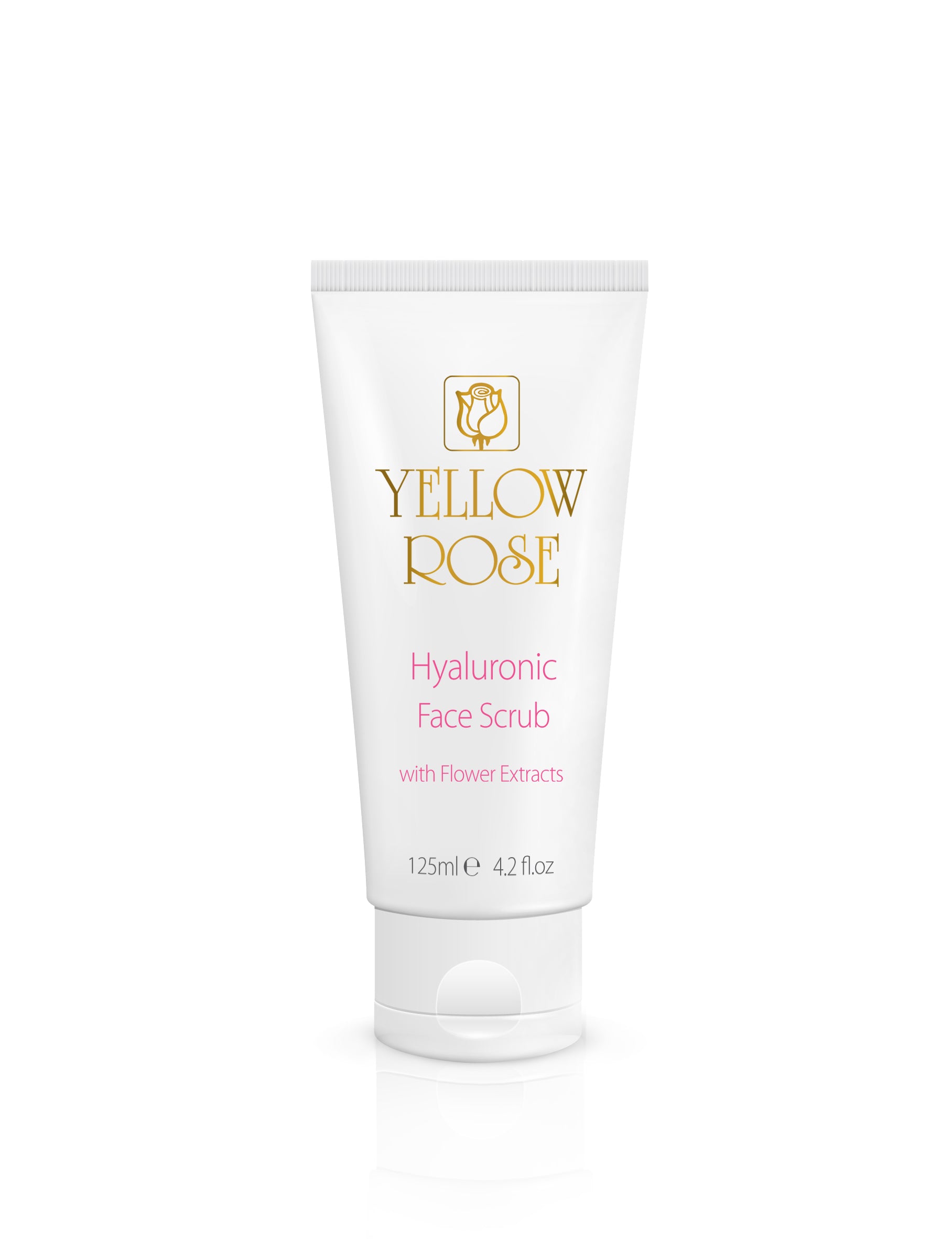 HYALURONIC FACE SCRUB with Flower extracts